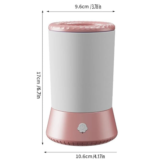pet foot washing cup Rechargeable Foot Washer Dog Paw Cleaner Suitable for Paw Cleaning of Dogs, Cats and Rabbits.Pet Foot Cleaner for Small Medium Large Breed (PINK)