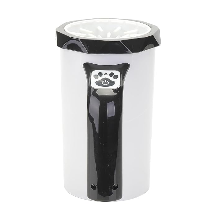 Dog Paw Cleaner, Washer with Soft Silicone Brush, Rechargeable Automatic Pet Paw Cleaner Cup for Small Medium Dogs and Cats