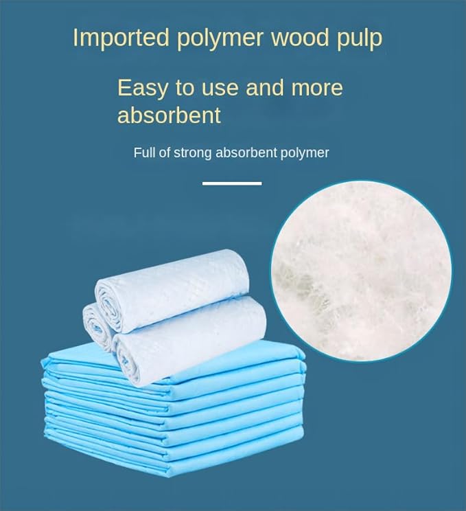 Paw-FECT Piece - Pet Pee Pads 23"x23" 40 Count, 7 Layer Heavy Duty Super Absorbant with Diamond Lock Technology, Leak Proof, Quick Drying, Easily Disposible, for Dog/Cats/Rabbits, Potty Training