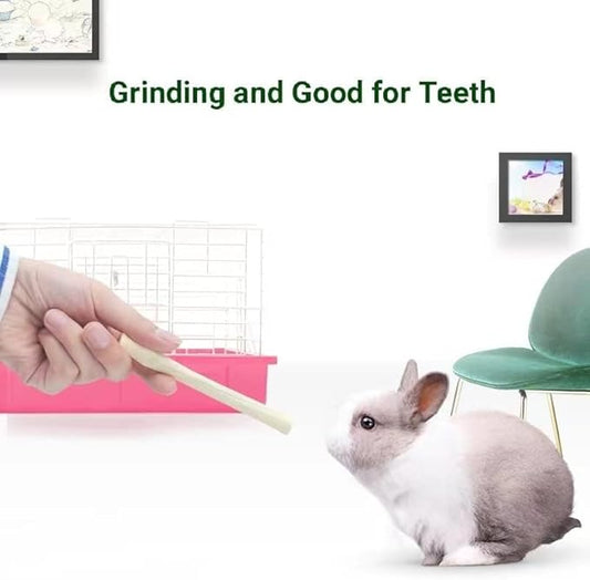 William Craft 500g Snacks Sweet Bamboo Chew Toy for Rabbits Chew Sticks for Hamster Chinchilla Guinea Pig,Molar Treats Snack for Small Animals