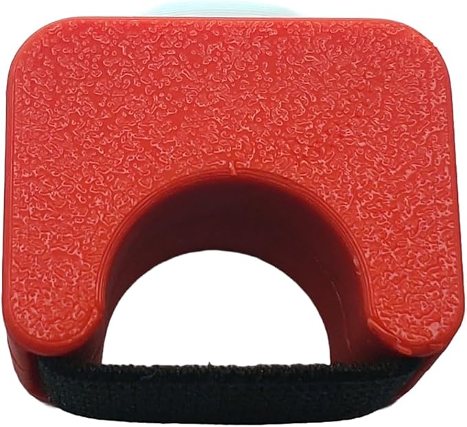 Flex Clicker Hands-Free Training Ring | Finger Clicker for Dog Obedience | Puppy Behavior Tool | Animal Trainer for Birds & Horses | Pet Discipline & Behavior Aid | Easy-to-Use Teaching Device | Red