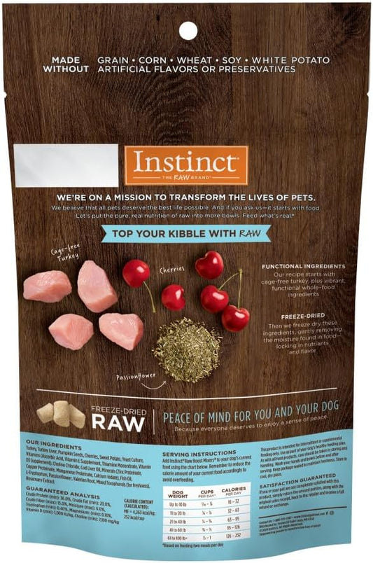 Instinct Raw Boost Mixers Tranquility Freeze-Dried Dog Food Topper, 5.5 oz. Bag