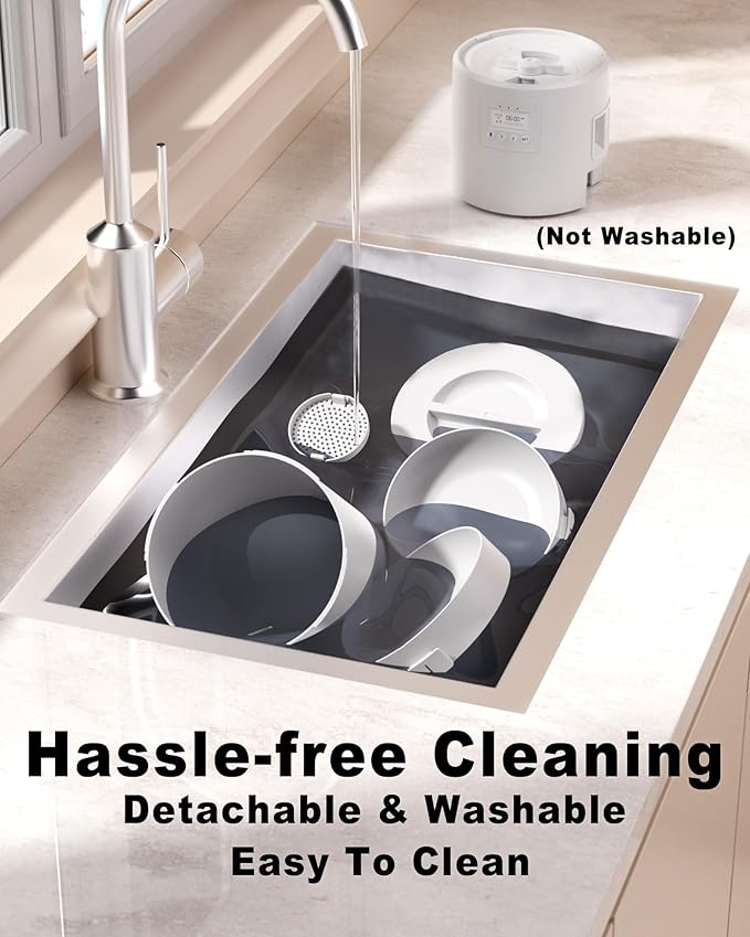 DomoMayli Automatic Cat Feeder for 2 Cats,Dual Bowl Dry Pet Food Dispenser with Portion Control & 10s Voice Recorder,Timer Feeding,Double Power,Quiet Operation(White, ABS Dual Bowls)