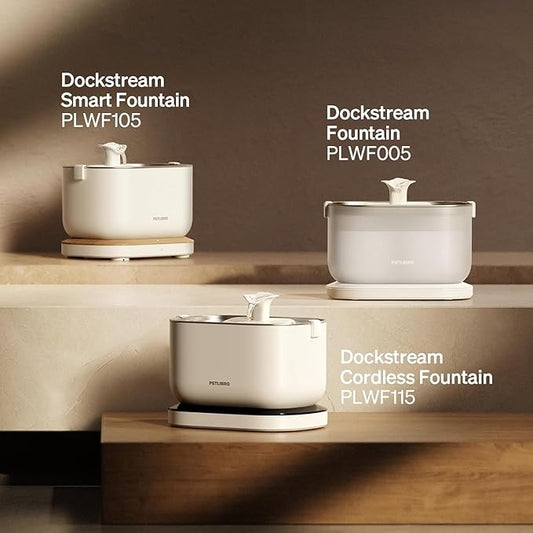 PETLIBRO Offical Cat Water Fountain Pump, Easy Replacement for Cat Fountain PLWF115/PLWF105/PLWF005, Wireless Cat Fountain Pump for Pet Water Fountain, Super Quiet Pump for Dog Dispenser