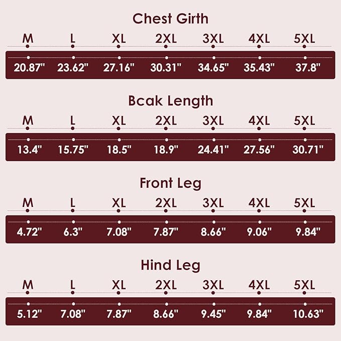 Large Dog Pajamas Winter Fleece Sweaters Warm 4 Legs Onesies for Cold Weather Soft Cozy Pet Jumpsuit Stretchy Pjs for Dogs Girl, Pink L