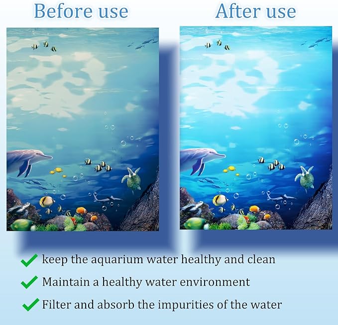 16 Pack Rite Size C Aquarium Filter Cartridges Compatible with Marineland Penguin PRO Power Filters 275/375 & Original Penguin Power Filters 200/350, EZ Change #3 Replacement Filter Cartridges