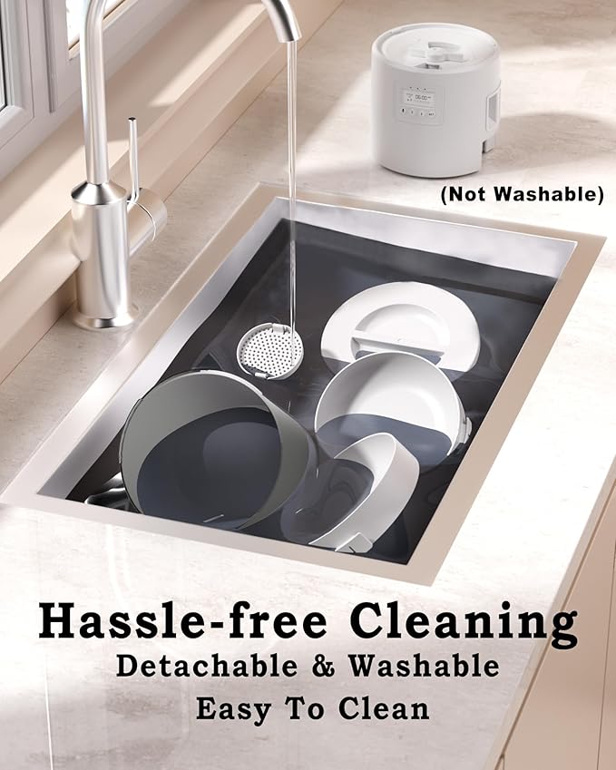 Automatic Cat Feeder for 2 Cats,Auto Dry Food Dispenser with Dual Bowls and Clear 4.2L Hopper,Programmable Portion Control,Up to 6 Meals per Day,10-Second Voice Recording,Dual Power Backup-White