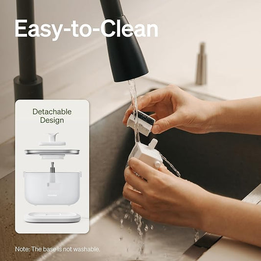 PETLIBRO Cat Water Fountain + PETLIBRO Genuine 6 Packs Filters, Cat Fountain Indoor Stainless Steel Tray, 2.5L/84oz Wireless Pump Pet Water Fountain, Cat Water Dispenser with Two Flow Modes