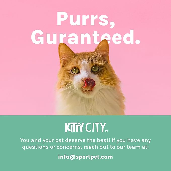 Kitty City Outdoor Catio Furniture and Play Kits for Cats, Three Way Tunnel