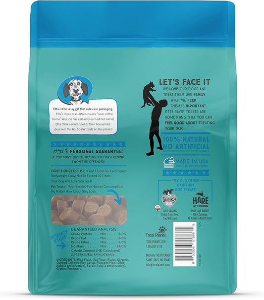 etta says! Sit Training Treats - All Natural Chicken Soft Treats for Dogs - Made in The USA - Soft & Chewy for Small, Medium & Large Dogs or Puppies