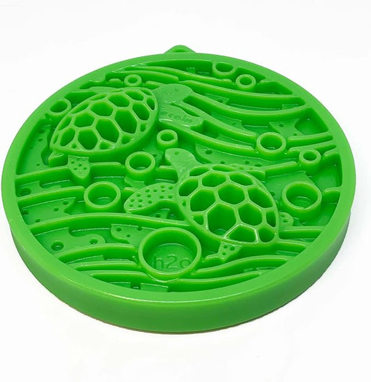 SodaPup Water eCoin – Durable Slow Feeder Tray Made in USA from Non-Toxic, Pet-Safe, Food Safe Nylon Material for Mental Stimulation, Calming Nerves, Avoid Overfeeding, Promotes Fresh Breath & More
