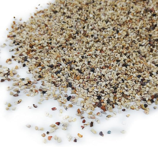 TWINKLING Silica Sand, Aquarium Sand, Horticultural Sand, Vermiculite, Coarse Sand for Plants, Fire Pit, Aquarium, Fish Tank, Resin Art, DIY Craft, Vase Filler, Home Decor, 410g/14.5oz (10-20 Mesh)