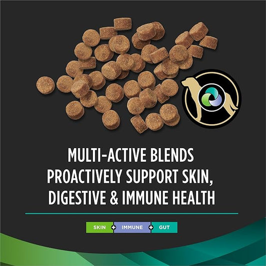 Purina Pro Plan Veterinary Supplements Multi Care Canine Chews for Dogs, with Omega 3, Supports Skin, Immune and Gut Health - 30ct Pouch