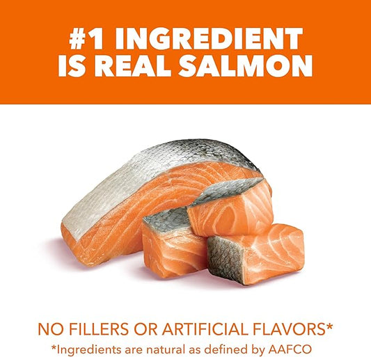 IAMS Proactive Health Adult Healthy Dry Cat Food with Real Salmon, 7 lb. Bag