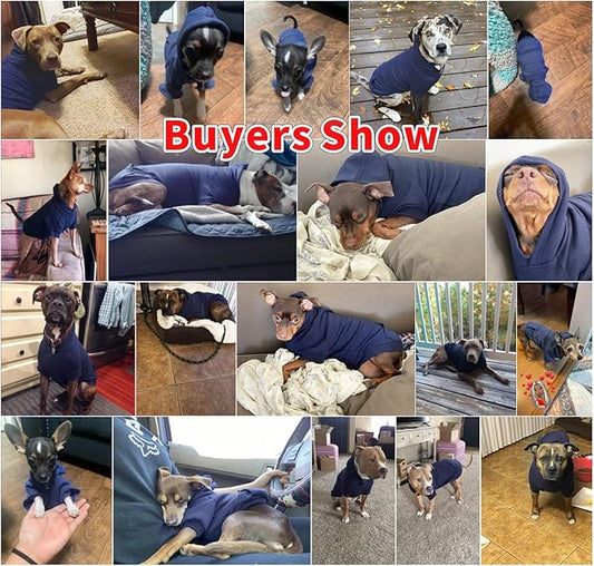 Idepet Pet Dog Hoodies Dog Clothes for Small Dogs Vest Chihuahua Clothes Warm Coat Jacket Autumn Puppy Outfits Cats Dogs Clothing(XS, NavyBlue)