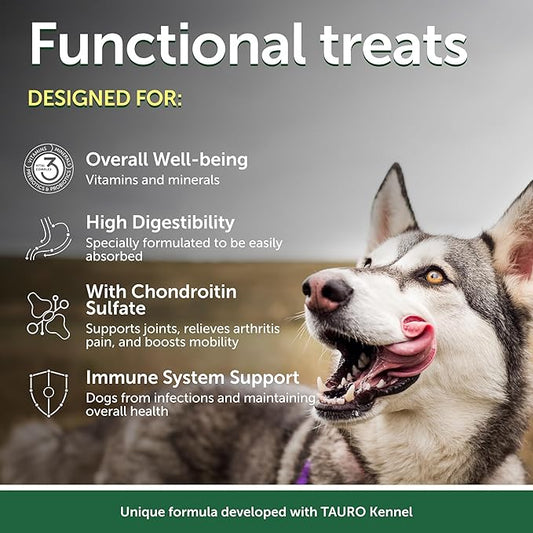 Nature's Protection Grain Free Low Calorie Dog Treats - Training Treats for Small, Medium & Large Breed Adult Dogs with Light Fur (Superior Care - Lamb, 5.29 oz)