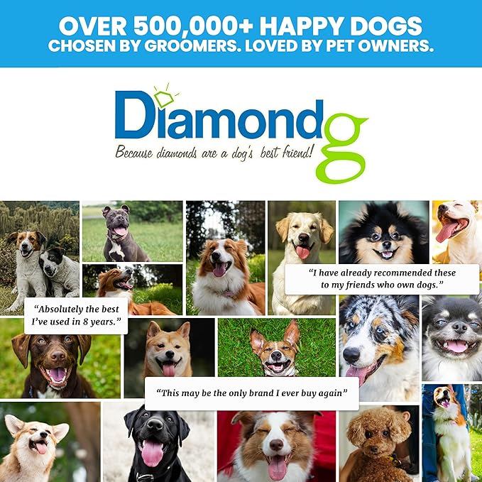 Diamondg Cordless Micro Dog Nail Grinder with Quiet Sound & LED Tip for Large & Small Dogs, 4hrs. Runtime - Electric Dog Nail Trimmer, Heavy Duty Rotary Tool Alternative to Toenail Clippers & Filers