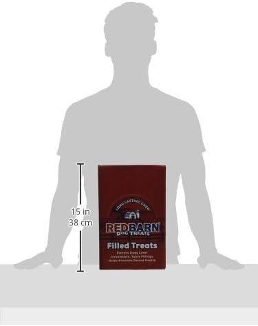 Redbarn Pet Products Filled Dog Bones Peanut Butter, Cheese N' Bacon, Beef, Natural Long-Lasting Dental Treats; Suitable for Aggressive Chewers.