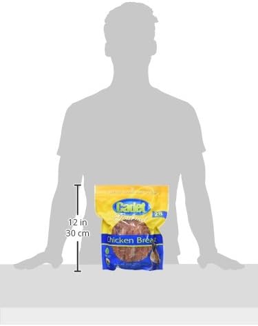 Cadet Gourmet Chicken Breast Dog Treats - Healthy & Natural Chicken Dog Training Treats for Small & Large Dogs - Inspected & Tested in USA (28 oz.)