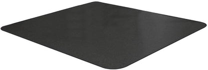 Under Pet Cage Mat for Bird Cages, Reptile Aquariums, Dog Kennels, Water-Resistant Pad for Hard Floors and Surfaces, 46 Inches x 60 Inches, Black