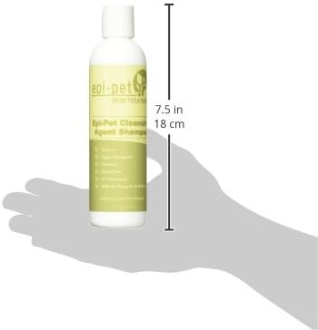 Epi-Pet Cleansing Agent Pet Shampoo, 8 oz, White and Green (80518)