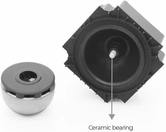 Dracaena.io High Flow 780L/H PC Water Pump Reservoir Combo, 12V 18W Brushless Microprocessor Pump, 5–6m Head, G1/4” Thread, Acrylic+POM Tank 100/200/400/600ml, 4-Pin Connector, Black (Black, 400ml)