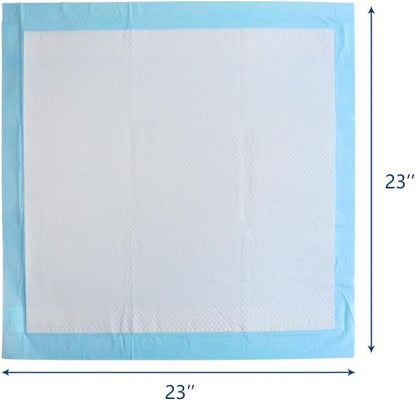 Fresh Scent Pet Training Pads - Ultra Absorbent Pads for Dog Cat Puppy Leak-Proof, Odor Control Pee Pads – Quick Dry Potty Pad for Puppies, Small Dogs, and Senior Pets (23" x 23", 100 Count)