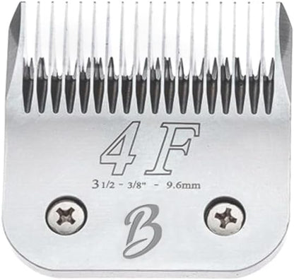 Detachable A Series 4f Blade Dog Grooming Cuts Length 3 3/8" - 9.6mm Japanese High Carbon Steel Dog Grooming Blade Supplies | Detachable Blade Clippers (Compatible A5 Series(B4F)