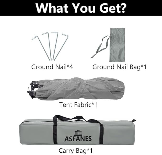 Outdoor Pet Automatic Camping Tent, Pop up Cave Bed for Indoor Cats and Small Dogs, Portable Cat House Dog House, Grey.