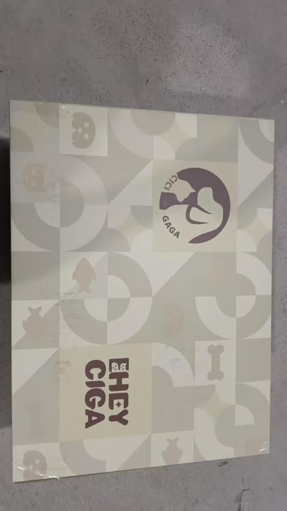 EHEYCIGA Curved Dog Stairs Ramp for High Beds 22.6" H, 5-Step Dog Steps for Small Dogs and Cats, Pet Stairs for High Bed Climbing, Non-Slip Balanced Pet Step Indoor, Beige