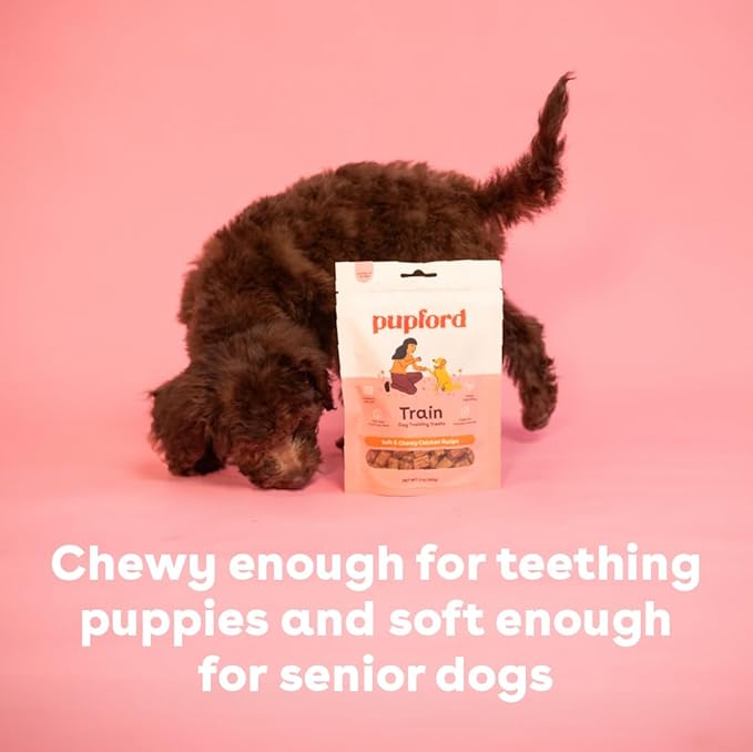 Pupford Soft & Chewy Training Treats for Dogs & Puppies (Chicken, 10 oz)