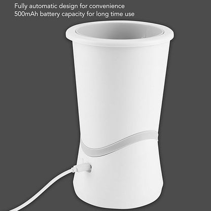 Automatic Dog Paw Cleaner, Rechargeable Soft Silicon Needle Electric Paw Washer with Adjustable Temperature, Deep Cleaning Dog Foot Washer for Pets