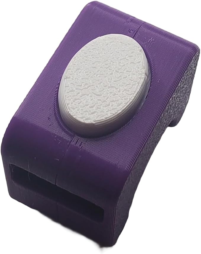 Flex Clicker Hands-Free Training Ring | Finger Clicker for Dog Obedience | Puppy Behavior Tool | Animal Trainer for Birds & Horses | Discipline & Behavior Aid | Easy-to-Use Teaching Device | Purple
