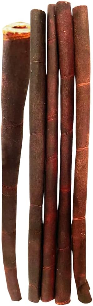 Exquisite Pets 12" Collagen Sticks (5)-Pack of 100% Beef Collagen Dental Sticks Long-Lasting Dog Chews are sourced from Brazilian Grass-Fed Free-Range, Cattle