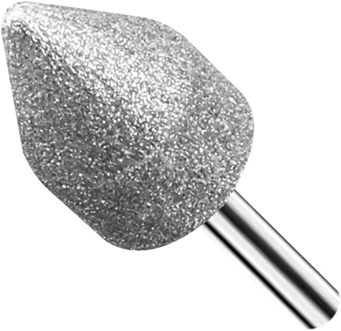 RIUORKIE Diamond Rotary Nail Grinder Bits for Dog, 1/8" Diamond Dog Nail Grinder Attachment for Dremel Grinder Replacement Heads Pets Nail Care Clippers for Medium Large Dogs.