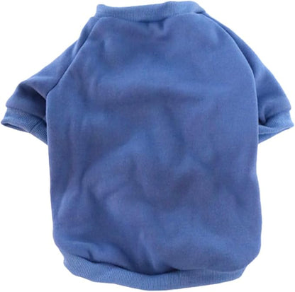 Angoily Warm Thickened Puppy Coat Winter Dog Sweatshirt Skin-Friendly Pet Clothes for Small to Medium Dogs XL