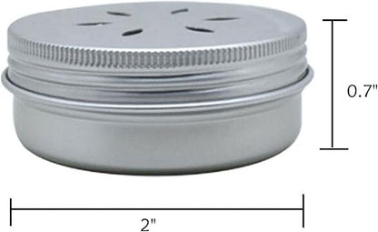 CHENGXINWENHUA Dog skent Work tins 6 Pack，Dog Scent Training Box，Dogs Nose Work containers (1, 4 Jars+6 Magnetic Box)