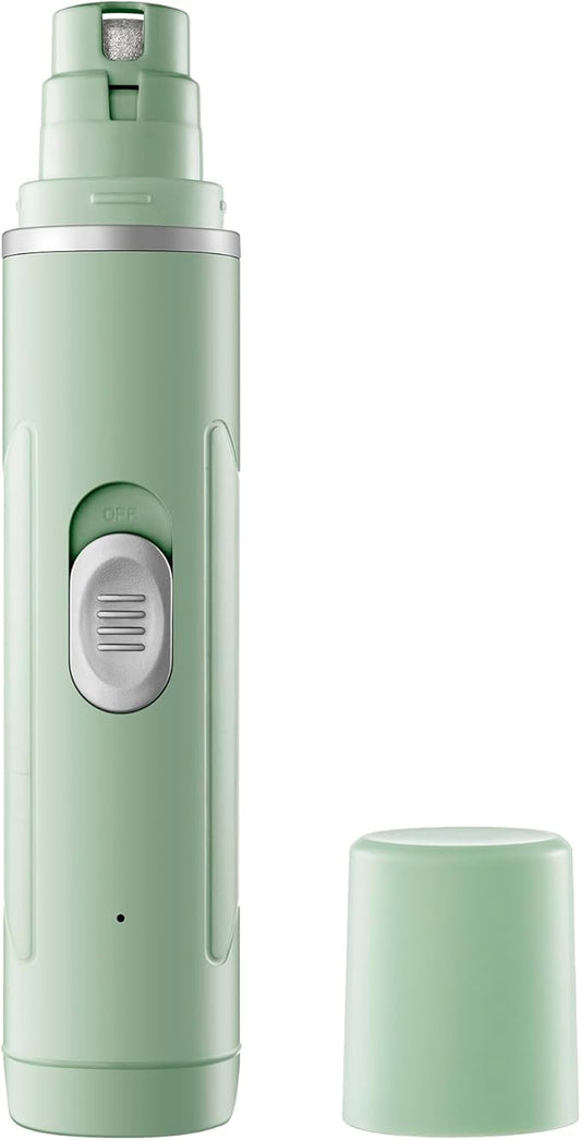 Dog Nail Grinder Quiet - Professional 2-Speed Electric Pet Nail Trimmer with Guard, Rechargeable & Painless Claw Grinder for Small Medium Large Dogs & Cats, Low Noise & Vibration