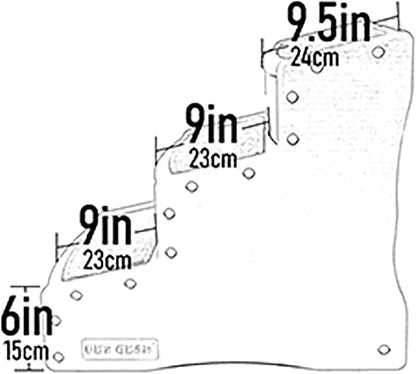 Pet Gear Easy Step III Extra Wide Pet Stairs, 3 Step for Dogs/Cats up to 200 pounds, Removable/Washable Carpet, Easy Assembly (No Tools Required) 3 Colors