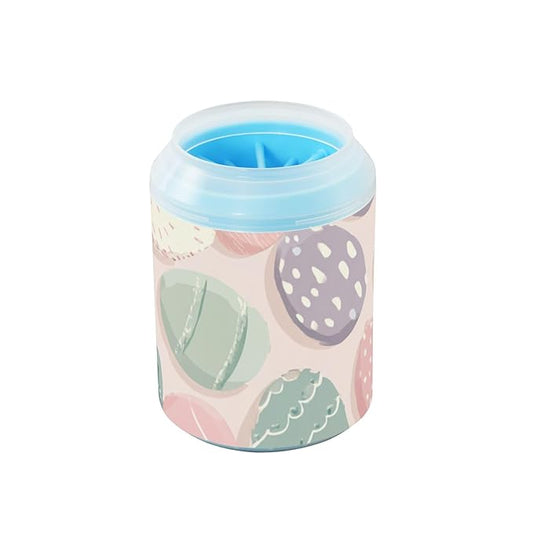 Dog Paw Cleaner Mudbuster Dog Foot Washer for Small Medium Large Dogs Cats Premium Pet Supplies Pink Decorative Easter Egg