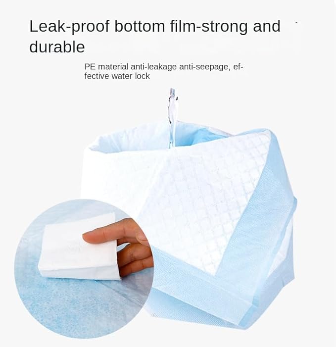 Paw-FECT Piece - Pet Pee Pads 23"x23" 40 Count, 7 Layer Heavy Duty Super Absorbant with Diamond Lock Technology, Leak Proof, Quick Drying, Easily Disposible, for Dog/Cats/Rabbits, Potty Training