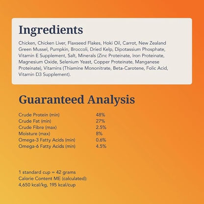 K9 Natural Grain-Free Freeze-Dried Dog Food Chicken 1.1lb