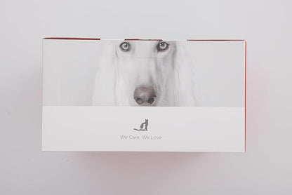 7L/1.8Gal Dog Water Fountain for Large Dog, FEELNEEDY Dog Water Bowl Dispenser Pet Water Fountain, Water Dispenser for Dogs with Ultra Quiet Pump for Multiple Pets with 3 Filters (FN-W05, Clear Blue)