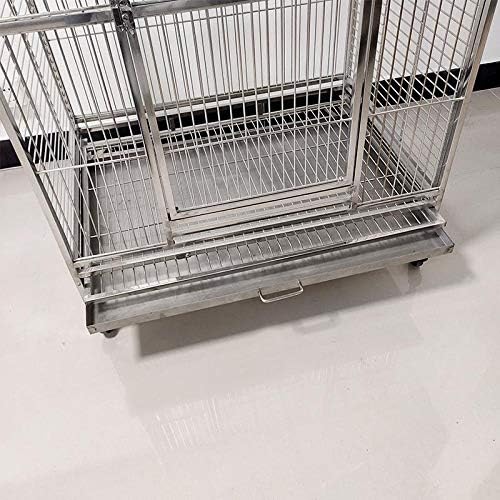 SUS201 Stainless Steel DOMETOP Style Bird CAGE Parrot CAGE 36"X26"X65"