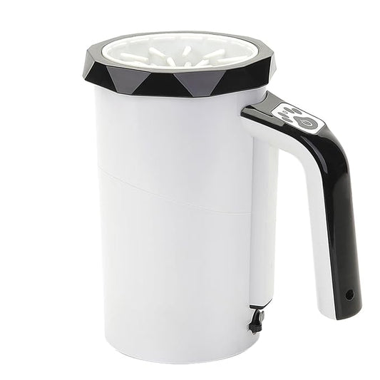 Dog Paw Cleaner, Washer with Soft Silicone Brush, Rechargeable Automatic Pet Paw Cleaner Cup for Small Medium Dogs and Cats