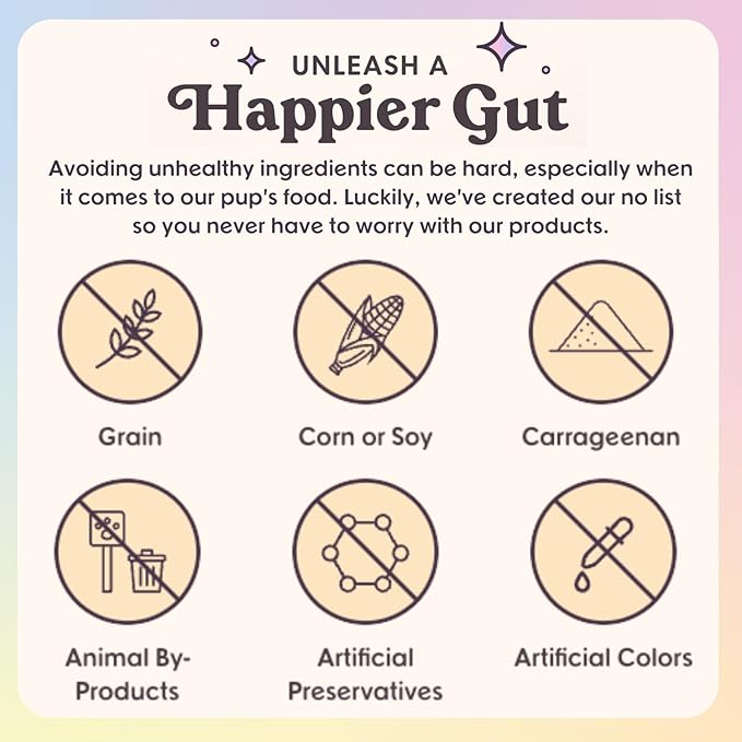 Bundle x Joy Golden Probiotic Dog Food Dry, Chicken, 4lb Bag, Allergy and Gut-Friendly Adult Kibble for Digestive Health with Cage-Free Chicken, 20 Plant Based Superfoods, Beef and Grain Free