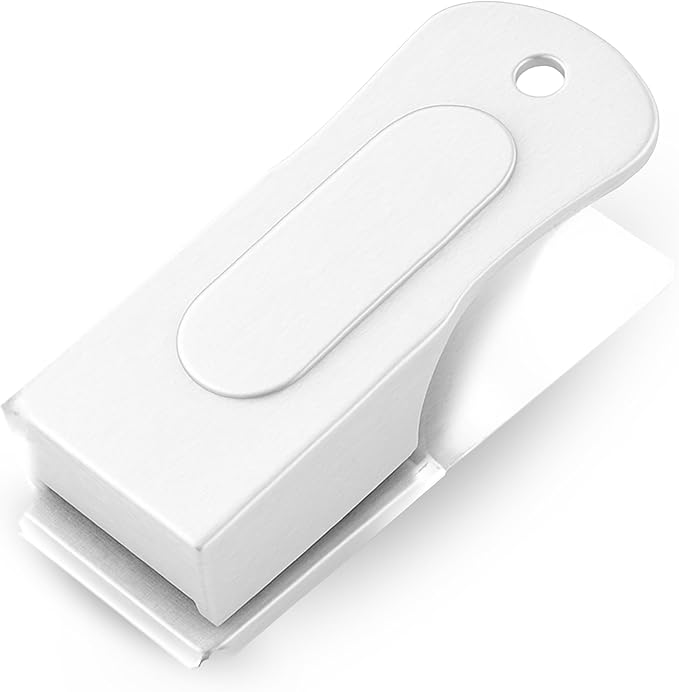 White Dog Clicker with Necklace - Clickers for Pet Training - Dog Training & Behavior Aids Easy to Carry with You Anywhere - Teach Your Dog Tricks or Reward His Behavior