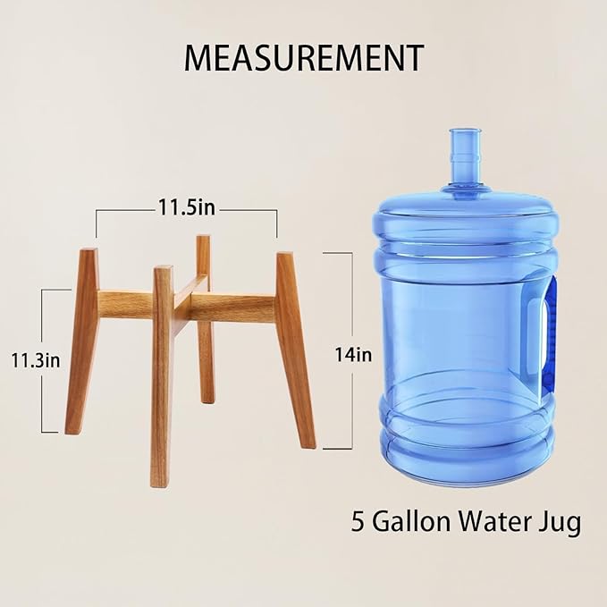 Elevated Dog Bowl Stand, Xlarge Raised Dog Bowl Station for Large Breed Pets, Dog Bowl Holder Fits Up to 11-inches Diameter Bowl, for Water Fountain and Dishes, Acacia Wooden, Stand Only