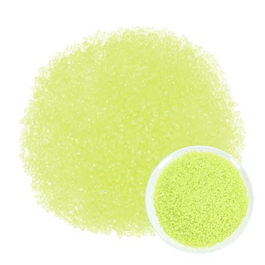 10000-Pack Glow in The Dark Rocks, 0.2" Resin Outdoor Garden Decorations Luminous Rhombus Stones for Garden Plants/Aquarium/Backyard Path, Aquarium Gravel [Yellow]