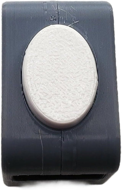 Flex Clicker Hands-Free Training Ring | Finger Clicker for Dog Obedience | Puppy Behavior Trainer | Animal Training Aid for Birds & Horses | Pet Training Tool for Tricks | Easy-to-Use Device | Gray